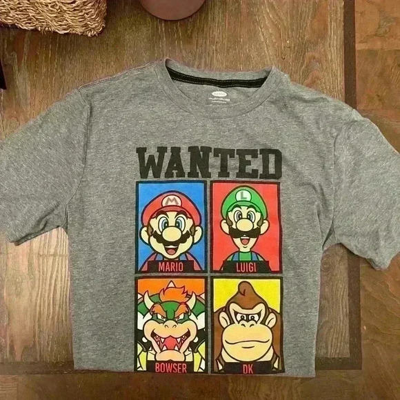 Old Navy Mario Bros T-shirt - Picture 1 of 3